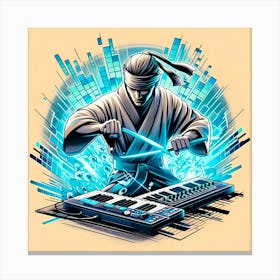 Ninja Canvas Print