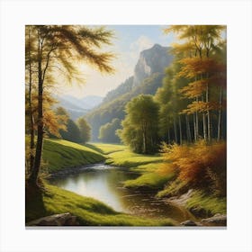 Autumn Landscape 17 Canvas Print