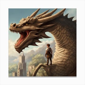 Dragon Canvas Print