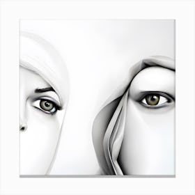 Two faced Canvas Print