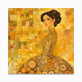 Golden Girl Canvas Print