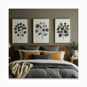 Three Framed Prints Canvas Print