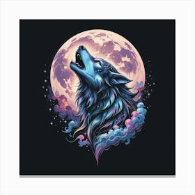 Howling Wolf Canvas Print