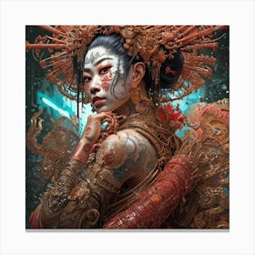 Chinese Woman 3 Canvas Print