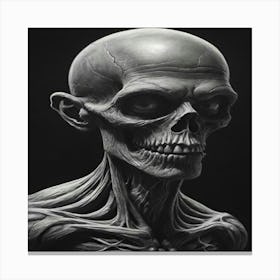 Skeleton 3 Canvas Print