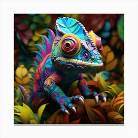 Chamelon 8 Canvas Print