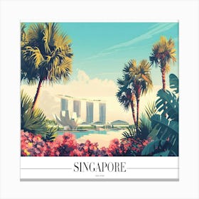 Singapore Cityscape Canvas Print