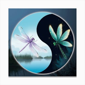 Dragonflies 2 Canvas Print