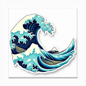 Great Wave Off Kanagawa Canvas Print