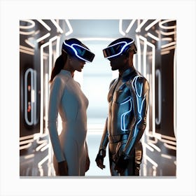 Vr Headsets 15 Canvas Print