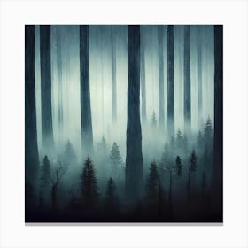 Dark Forest 3 Canvas Print
