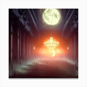 Moonlit Masquerade Canvas Print