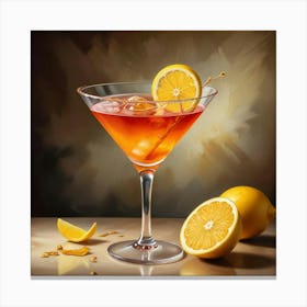 Martini 23 Canvas Print