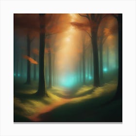 Mystical Forest Retreat 27 Canvas Print
