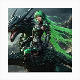 DragonRider V1 Canvas Print