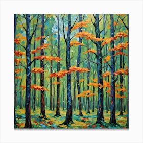 Autumn Forest 4 Canvas Print