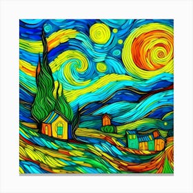 Starry Night Canvas Print