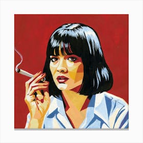 Pulp Fiction Art Print Painting Canvas Print