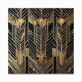 Art Deco 4 Canvas Print