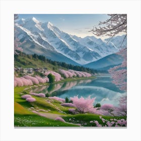 The enchanting Allure of Kashmir Canvas Print