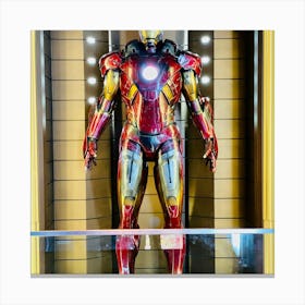 Iron Man Suit Canvas Print