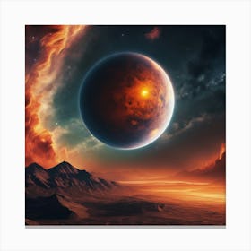 Planet - Planet Stock Videos & Royalty-Free Footage Canvas Print