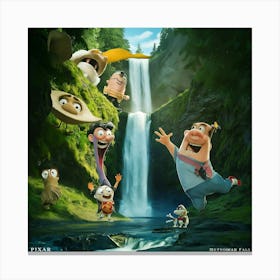 Adventures Of Pooh And Friends Canvas Print