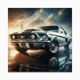 Ford Mustang 1 Vintage Car  Canvas Print