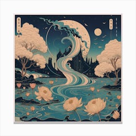 Chinese Painting Canvas Print