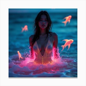 Glow-In-The-Dark 1 Canvas Print