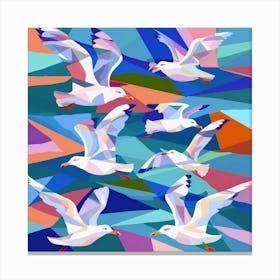 Seagulls 3 Canvas Print