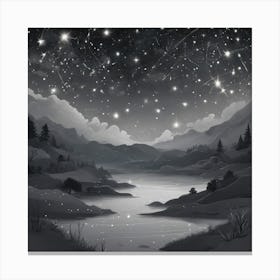 Night Sky Canvas Print