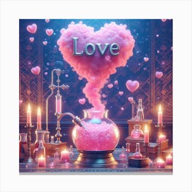 Love Potion 2 Canvas Print