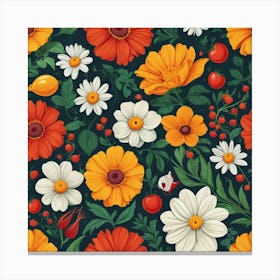 Default Floral Heinz Art 0 Canvas Print