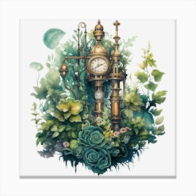 Clock Tower Canvas Print