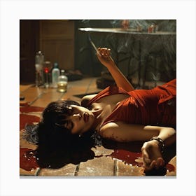 Pulp Fiction: The Mia Overdose 1 Canvas Print