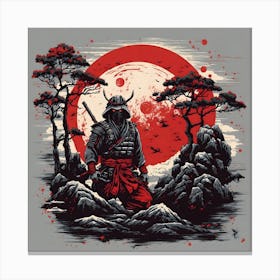 Samurai 5 Canvas Print