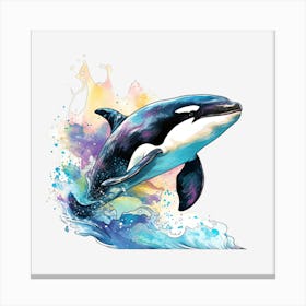 Orca Whale 2 Stampe su tela