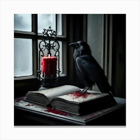 The Raven Canvas Print