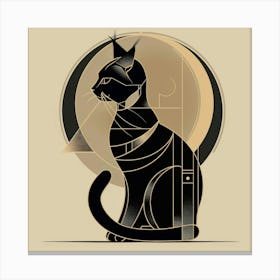 Cat Egypt Canvas Print