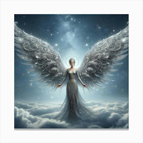 Angel With Wings 6 Canvas Print