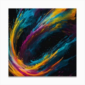 Abstract Painting Canvas Print