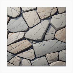 Stone Wall 11 Canvas Print