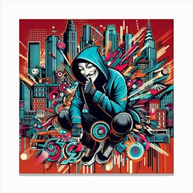 Anonymous Canvas Print