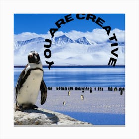 You Are Creative one Canvas Print