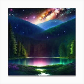 Galaxy Wallpaper 31 Canvas Print