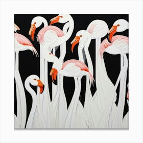 Flamingos 6 Canvas Print