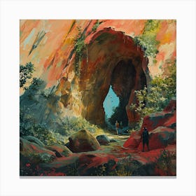 'The Cave' Canvas Print