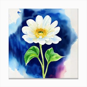 Watercolor Flower Canvas Print