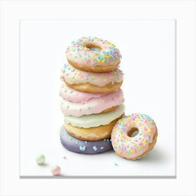 Donuts 1 Canvas Print